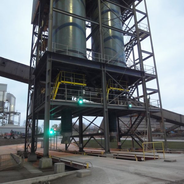 Cascade Vehicle Loading Chutes - Clinker